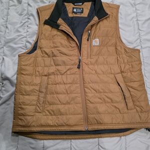 Carhartt Men's Brown Quilted Vest